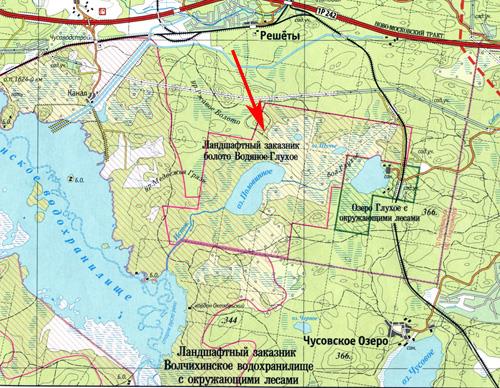 Волчихинское водохранилище карта